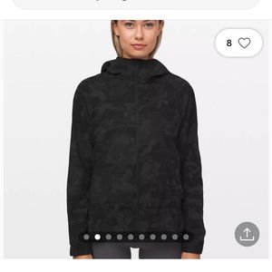Lululemon Pack It Up Jacket Sz 6 Incognito Camo Grey NWOT